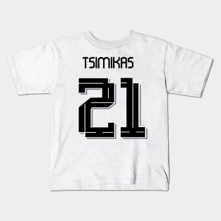 Kostas Tsimikas Away Liverpool Home jersey 22/23 Kids T-Shirt